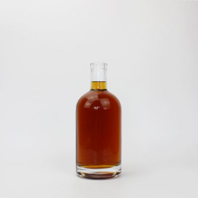 Thick bottom exquisite super flint glass 250ml liquor glass bottle