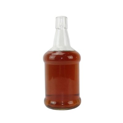 High quality Thick 750ml liquor glass bottle 