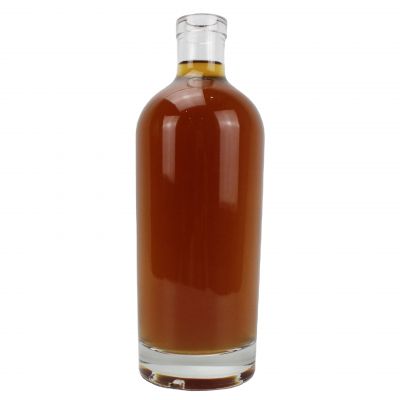 Hot selling exquisite super flint glass liquor glass bottle