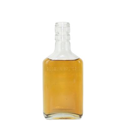 Small capacity portable 150ml liquor glass bottle