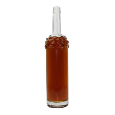 Special design high quality exquisite liquor glass bottle 750ml