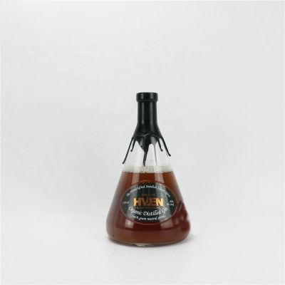 Special exquisite liquor glass bottle 750ml