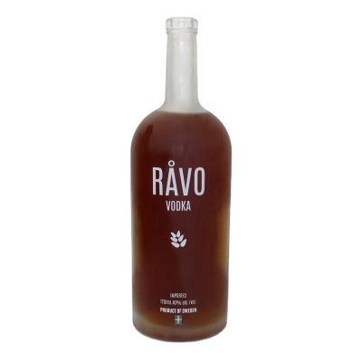Deep processing frosting high quality exquisite liquor glass bottle 750ml 