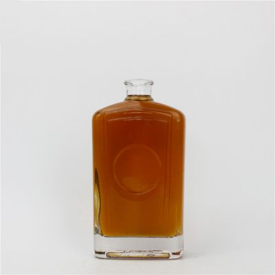 High-end vodka glass bottle super flint glass liquor glass bottle 