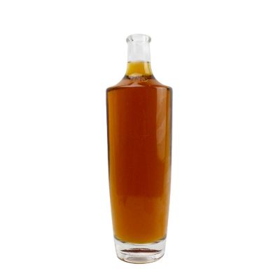 Empty transparent 750ml Liquor Glass Bottles for Packing Tequila/Gin/Vodka/Whisky/Rum Spirit Bottle 