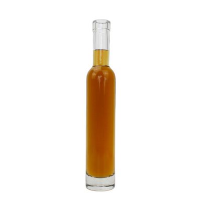 Empty 375ml alcohol glass bottle spirit bottle vodka bottle 