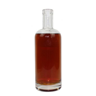 Vodka whiskey glass liquor bottle 750ml