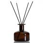 Wholesale Long Neck Big Belly Shape Glass 300ml Aroma Amber Reed Diffuser Bottle