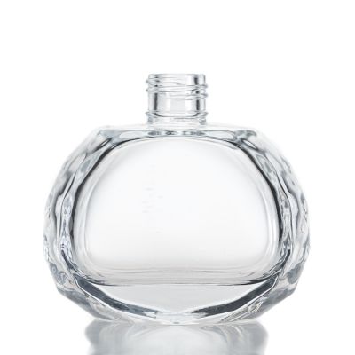 Air Freshener Aromatherapy Glass Bottle 100ml Aroma Reed Diffuser Bottle For sale
