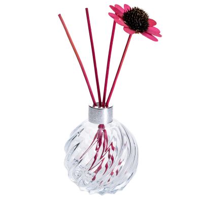 Custom Screw Mouth Pineapple Shape Home Aroma Empty 250ml Clear Diffuser Bottle With Cap 