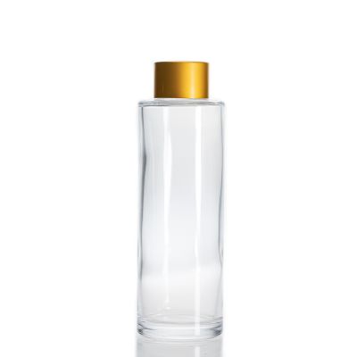 Factory Outlet Clear Round Empty Reed Diffuser Bottle 200ml For Sale
