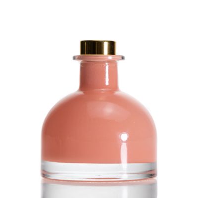 Decorative Diffuser Bottles Round Empty Glass Aroma 100ml Diffuser Bottle Suppliers 