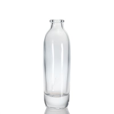 Custom Air Freshener Tall Round Aroma Diffuser Packaging Reed 100ml Diffuser Glass Bottle 