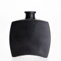 Supplier Home Decor Empty 110ml Matte Black Glass Reed Diffuser Bottle