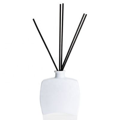 Supplier 110ml Empty Matte White Glass Reed Diffuser Bottle For Home Decor