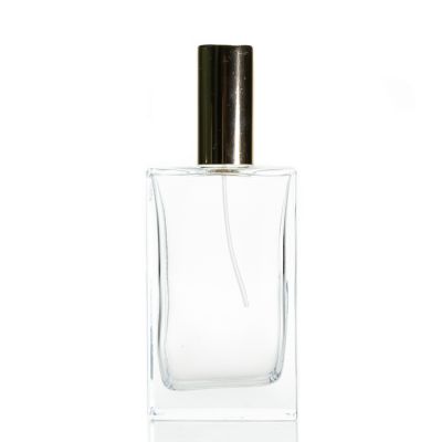 Wholesale Luxury Empty Square Perfume Bottles Glass 100 ml Perfume Bottle