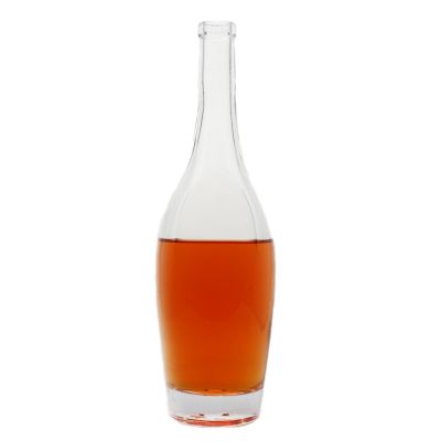 Factory wholesale price wine bottle super flint glass long neck whisky glass bottle 700ml