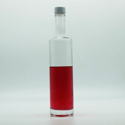 Vodka spirits glass bottle 500ml 750ml round shape liquor bottle
