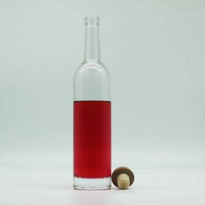 500ml vodka glass bottle super flint vodka whisky rum gin glass bottle 