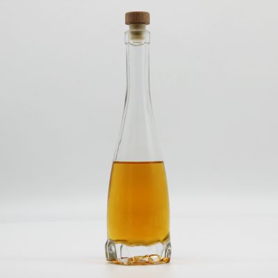 Water bottle 330ml with factory price super flint white glass water bottle juice glass bottle