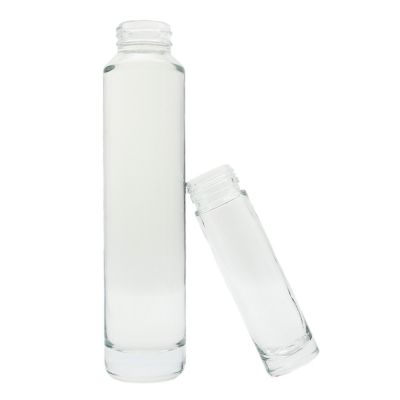 2021 made in china superior quality classic liquor clear glass bottle cosmetic packaging 100ML