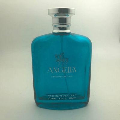 100ml colored bottle cologne for men perfume