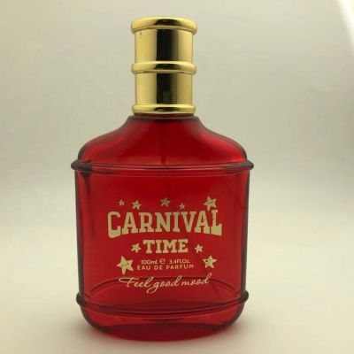 Factory price 100ml sexy red perfume bottle no brand name women perfume