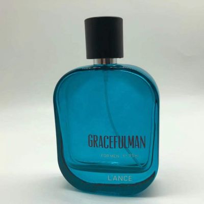 wholesale 100ml custom blue mens perfume fragrance