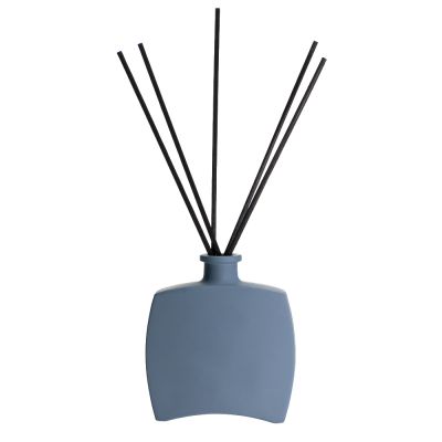 Flat Shape Reed Diffuser Bottle 4 oz Glass Diffuser Bottle For Diffuser Packaging