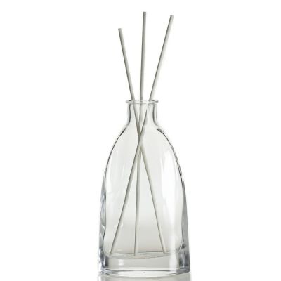 New design glass diffuser bottle 150ml cylinder reed diffuser bottle