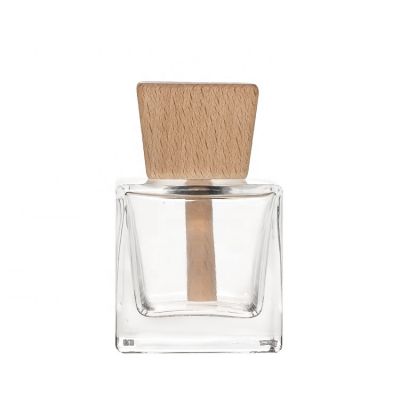 Support Design Mini Reed Diffuser Bottle 30ml Aroma Diffuser Bottle With Wooden Cap