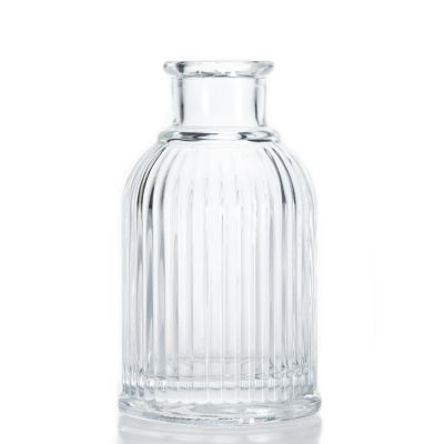 Roman Shape Diffuser Bottle 4oz Fragrance Diffuser Glass Reed Diffuser Bottle With Cork