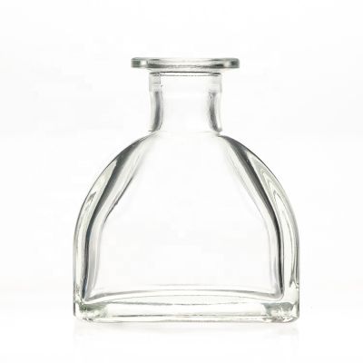 Tent shaped 50ml 100ml 150ml glass diffuser bottle