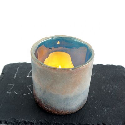 250ml vintage glass candle holder for wedding