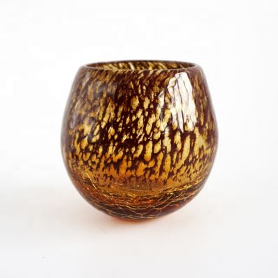 glass candle jar scented hand made candle vessels