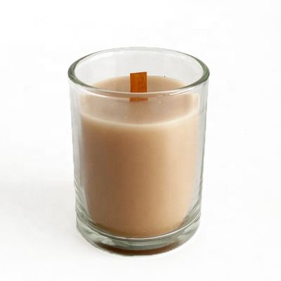 Flat Bottom Clear Candle Jars Scented Candles For Home Decor