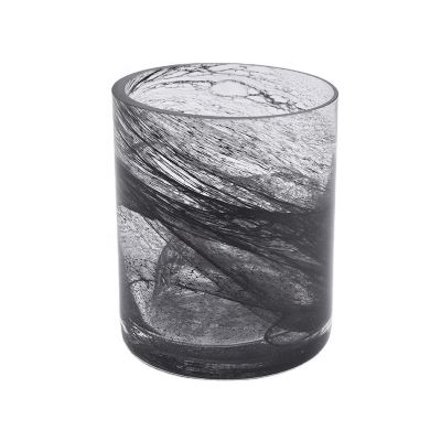 luxury hand craft glass candle jars