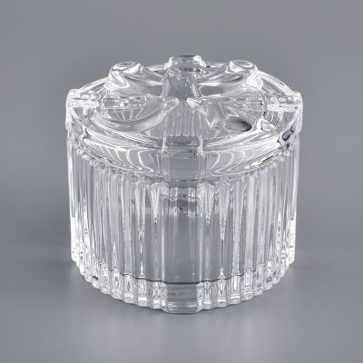 emptyclear glass wedding diffuser bottle with lids