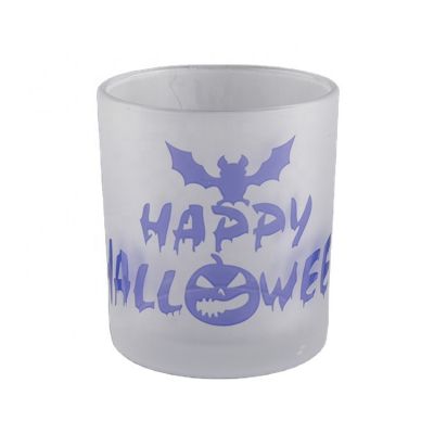 home decor 7oz holiday glass candle holder