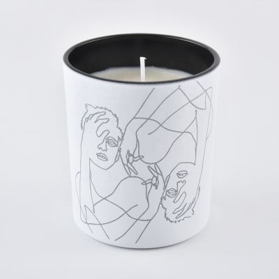 Custom 10oz Scented Candles In Glass Jar