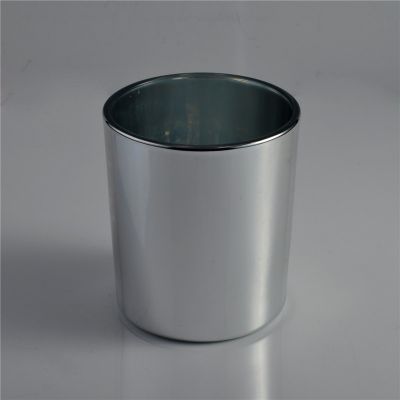Wedding Decorative Silver Glass Candle Holders