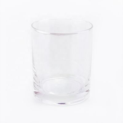 10 oz Crystal decorative empty glass candle jars