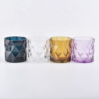 luxury glass candle vessels