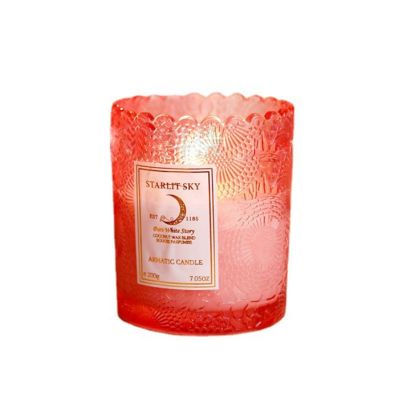 2021 new trendy 200ml Votive glass candle holder tea candle holder for table centerpiece birthday decor in bulk