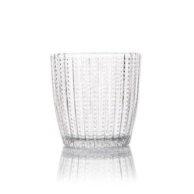 Cylinder tube pyrex borosilicate glass candle jar with cork lid