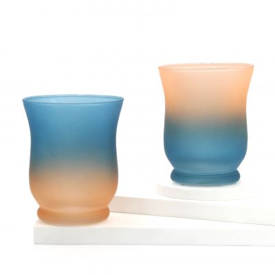 Wholesale Custom Colors Matte Frosted Good Quality Candle Jar