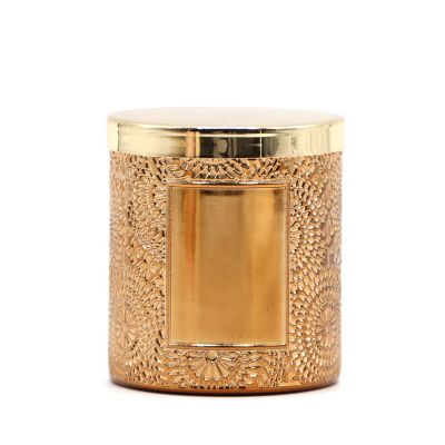 Wholesale 400Ml Large Size Luxury Jars Empty 250Ml Blown Glass Candle Jar