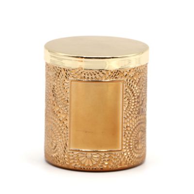 Wholesale Luxury Large Custom Glass Vessels Jars Empty Candles Jar Unique Candle Holder