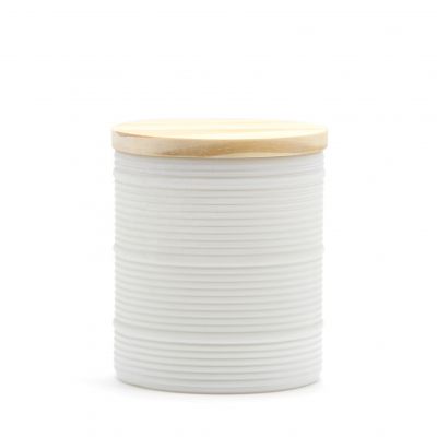 Wholesale Matte Candle Empty Jars with Lid Embossed Glass Jar for Candle
