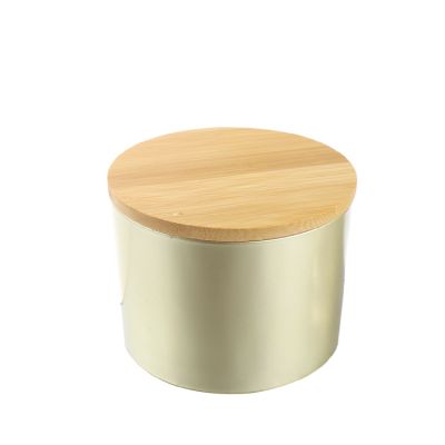 400ml home decorative wedding luxury gold rose gold silver electroplating glass candle jar for candle making